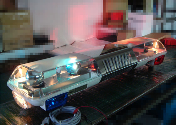 Rotatore Lightbars dell'alogeno dello stroboscopio del veicolo di emergenza con la chiara cupola TBD01922 del PC