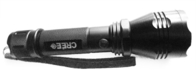 180 Lumen Multi-funzione Tactical Police LED Flashlight JW026181-Q3