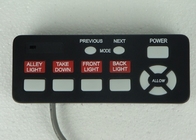 Emergenza che avverte il commutatore inserita/disinserita della barra luminosa del LED con la funzione BCQ-04 del consulente di traffico