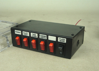 Commutatore regolabile della barra luminosa del sostegno LED/commutatore sirena di controllo con 6 bottoni