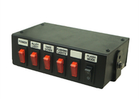 Commutatore regolabile della barra luminosa del sostegno LED/commutatore sirena di controllo con 6 bottoni