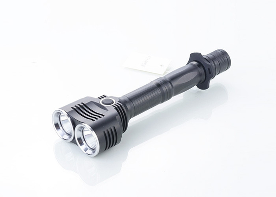 Torcia elettrica tattica anti- dell'abrasivo 1800Lm LED, torcia principale ricaricabile