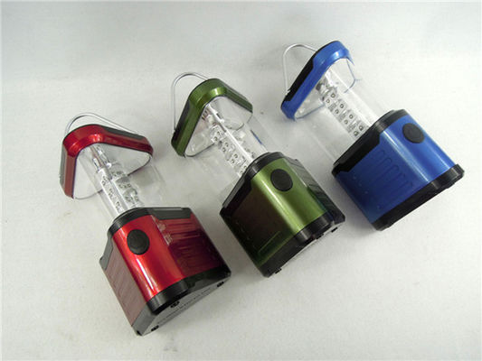 0,5 Luci di campeggio all'aperto della plastica 24 LED di W con 4 * batteria di D, 100LM