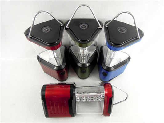 0,5 Luci di campeggio all'aperto della plastica 24 LED di W con 4 * batteria di D, 100LM