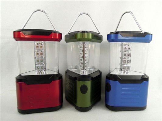 0,5 Luci di campeggio all'aperto della plastica 24 LED di W con 4 * batteria di D, 100LM