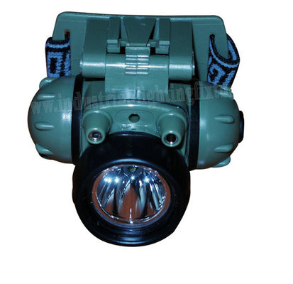 Un faro ricaricabile 14000MCD antiurto, LED resistente alle intemperie Headtorch da 1 watt LED