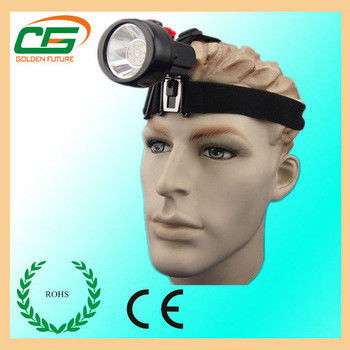 Torcia capa approvata del faro MSHA dei minatori delle miniere di carbone del LED piccola per la camminata di notte