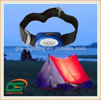 Mini faro principale di campeggio della batteria a secco con 5PCS LED bianco, 14000MCD