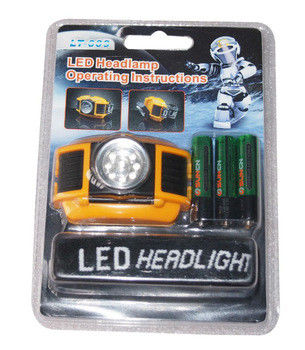 Batteria a secco LED Headtorch/faro di emergenza con 9 LED IP54