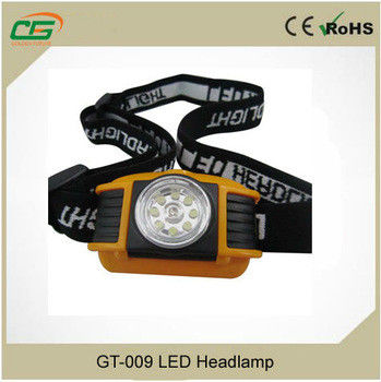 Il faro del CREE LED di 9 LED/batteria a secco il AAA il LED Headtorch IP54, RoHs ha approvato