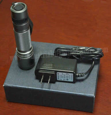 Torcia elettrica ricaricabile per l'estrazione mineraria, torcia elettrica principale bianca del CREE LED di IP66 3w