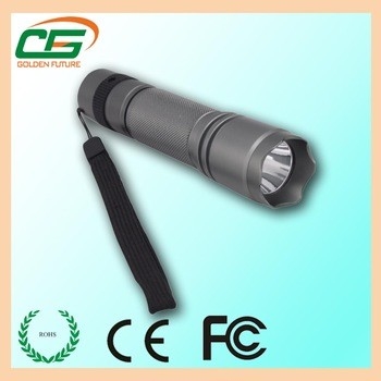 Torcia ricaricabile protetta contro le esplosioni della torcia elettrica del CREE LED da 3 watt per il vigile del fuoco