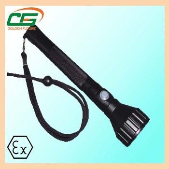 Torcia elettrica ricaricabile del CREE LED di sicurezza per la polizia, luce di fiaccole ricaricabile del LED