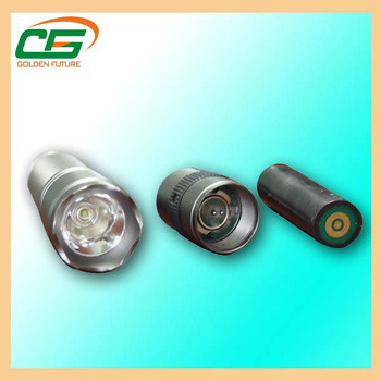 Un industriale luminoso eccellente di 3 watt ha condotto la torcia elettrica, il piccolo alluminio principale 3.7V della torcia