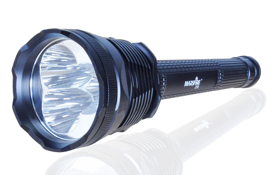 Abitudine 5 - torcia elettrica ricaricabile tattica di modo con la batteria, 2400 lumi