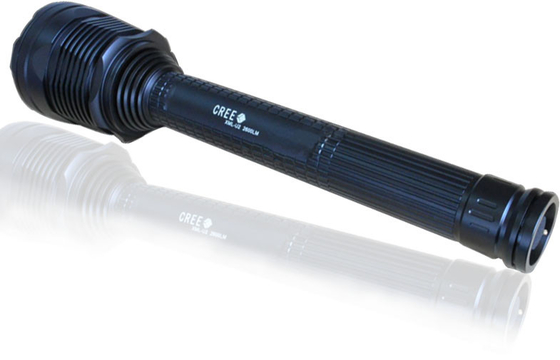 Abitudine 5 - torcia elettrica ricaricabile tattica di modo con la batteria, 2400 lumi