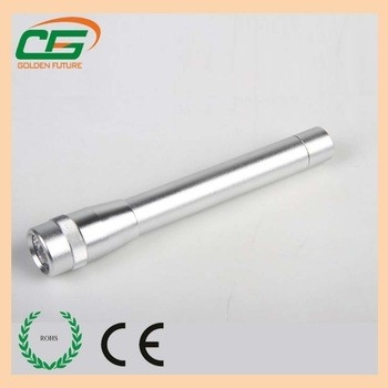 Torcia elettrica 9000MCD, piccola torcia elettrica della torcia di aa 5 LED dell'alto lume di alluminio 20 ore di CE