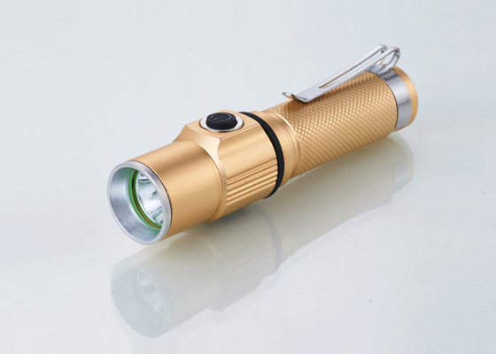 il mini alluminio 5watt ha condotto la torcia elettrica principale tattica di campeggio della torcia ricaricabile