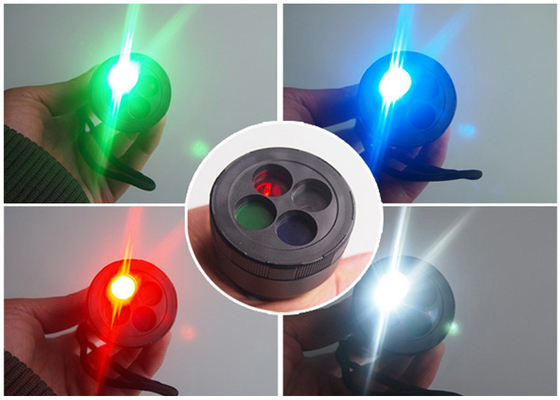 4 torcia elettrica all'aperto del CREE LED di colore forte 170 lm con il commutatore di modo 3