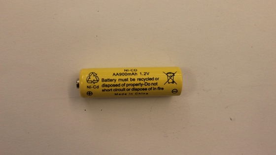 Batteria ricaricabile della torcia della batteria di torcia elettrica ricaricabile di aa 1.2V 900mAh NiCD