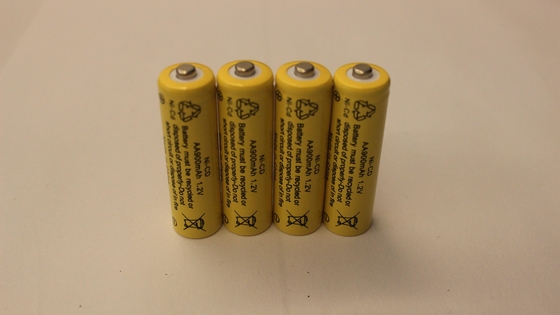 Batteria ricaricabile della torcia della batteria di torcia elettrica ricaricabile di aa 1.2V 900mAh NiCD