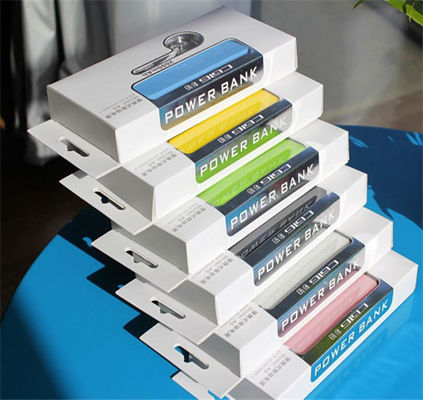 mini keychain della banca di potere del telefono cellulare 2200mAh per Ipad/MP3/MP4