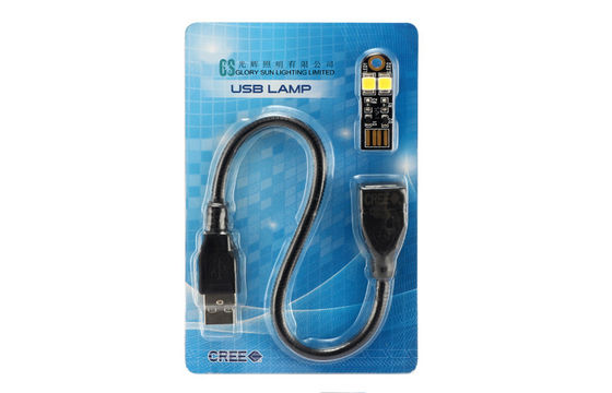 mini lampada bianca fresca nera/bianca di USB LED per la tastiera del computer portatile