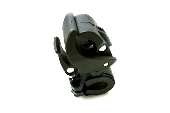 Supporto del supporto della torcia elettrica della torcia della bici 360°, supporto della culla del manubrio della bicicletta della torcia elettrica della clip LED