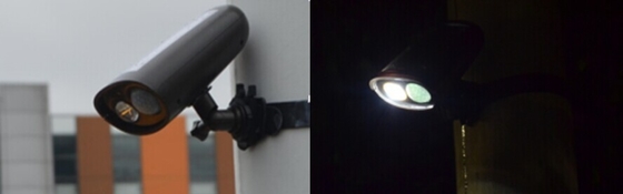 L'iarda solare del Cree 250lm LED si accende, lampade principali supporto della parete della torcia di 2W LED