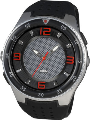 Gli orologi analogici sportivi rotondi degli uomini con resistente di acqua principale di 100m e della torcia