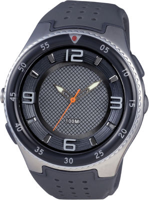 Gli orologi analogici sportivi rotondi degli uomini con resistente di acqua principale di 100m e della torcia
