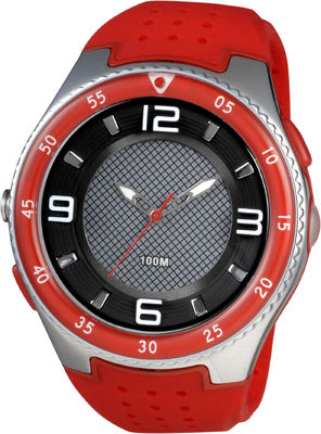 Gli orologi analogici sportivi rotondi degli uomini con resistente di acqua principale di 100m e della torcia