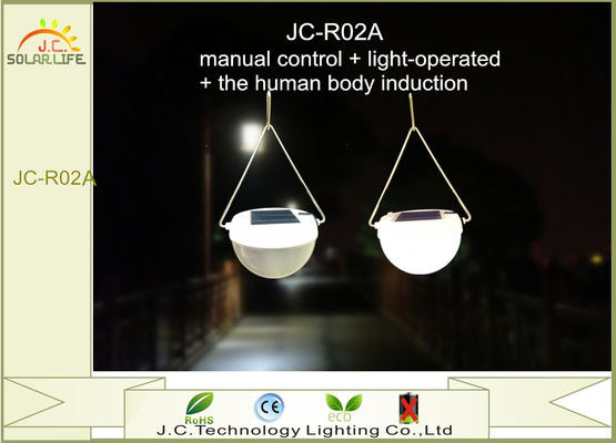 Luci di campeggio alimentate solari del risparmio energetico IP55 con il pannello policristallino del silicio