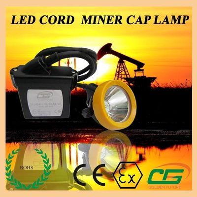 15000lux impermeabilizzano il portatile della luce ATEX di estrazione mineraria del LED, casco per minatore 6.5Ah