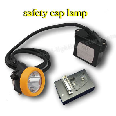 Luce impermeabile di estrazione mineraria del CE ATEX LED UNA CC 4.2V, lampada di 15000 lux di cappuccio più luminosa di sicurezza