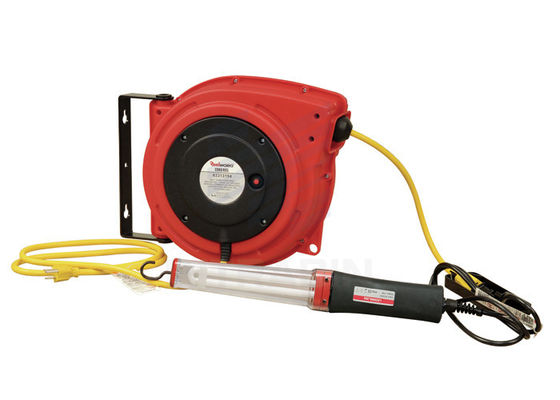 Avvolgicavo elettrico 50" della serratura unica dell'incavo con la lampada fluorescente 11W