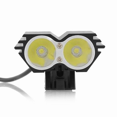 Il mountain bike solare di XML U2 LED del CREE del lume 2x della tempesta 5000 si accende/faro della bicicletta