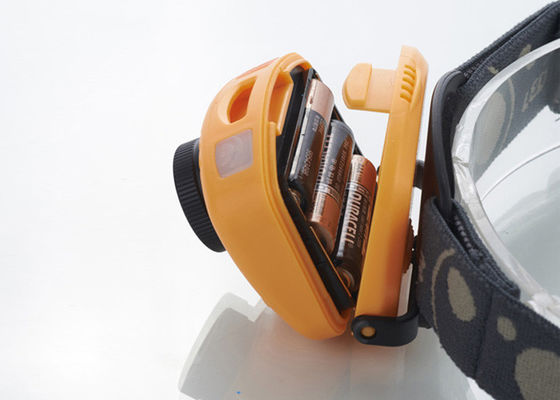 300LM torcia di alluminio di plastica della testa del CREE LED con la funzione del sensore