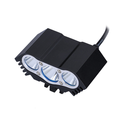 Lega di alluminio luminosa eccellente della luce della bicicletta della dinamo del CREE XM-L U2 di 6000Lm 3x