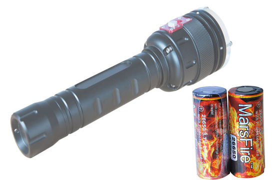 Torcia nera di tuffo di 2400LM LED