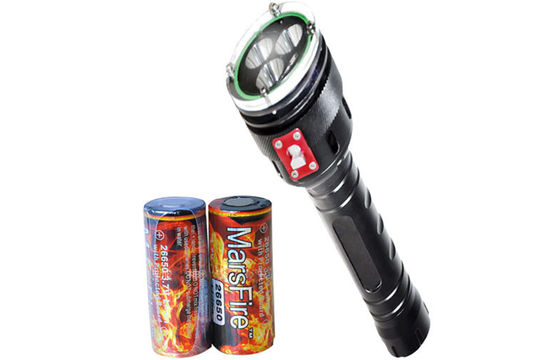 Torcia nera di tuffo di 2400LM LED